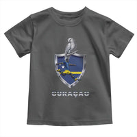 Supporting Curacao Soccer 2026 Toddler T Shirt Caribbean Team Pride Gift