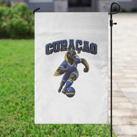 Funny Curacao Bird Soccer Lover Garden Flag Caribbean Island Gift