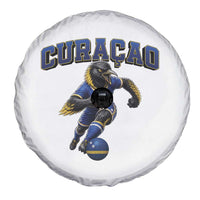 Funny Curacao Bird Soccer Lover Spare Tire Cover Caribbean Island Gift