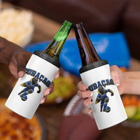Funny Curacao Bird Soccer Lover 4 in 1 Can Cooler Tumbler Caribbean Island Gift