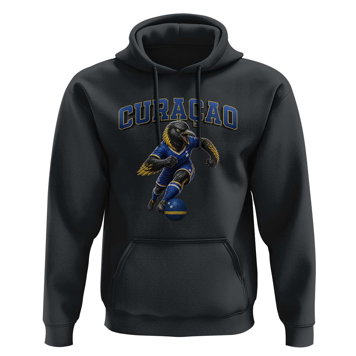 Funny Curacao Bird Soccer Lover Hoodie Caribbean Island Gift