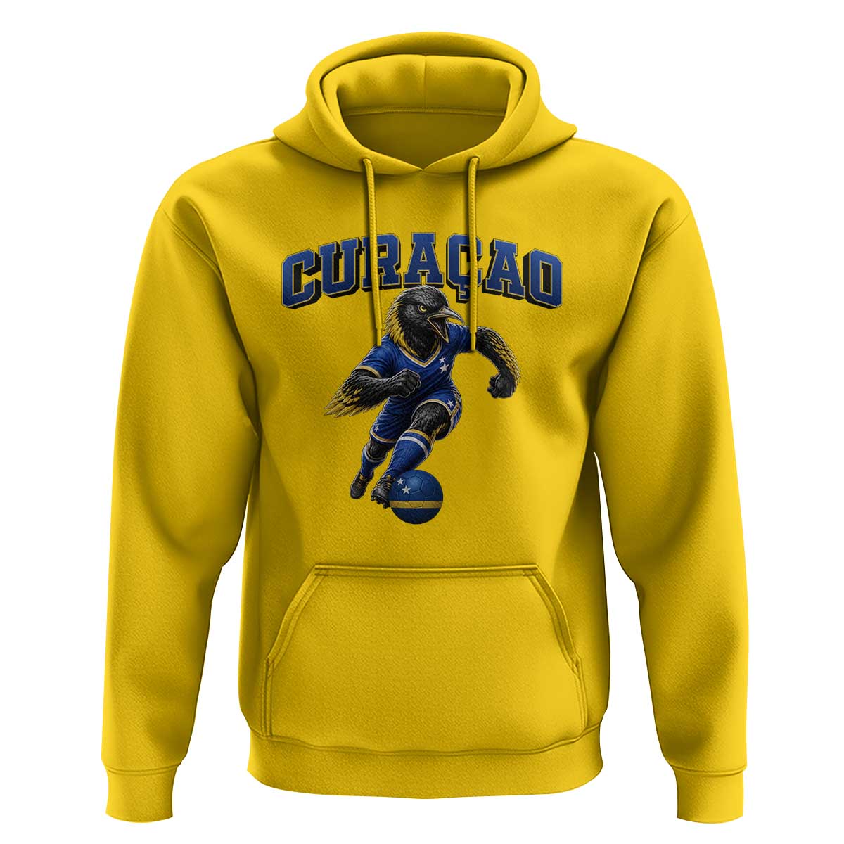 Funny Curacao Bird Soccer Lover Hoodie Caribbean Island Gift