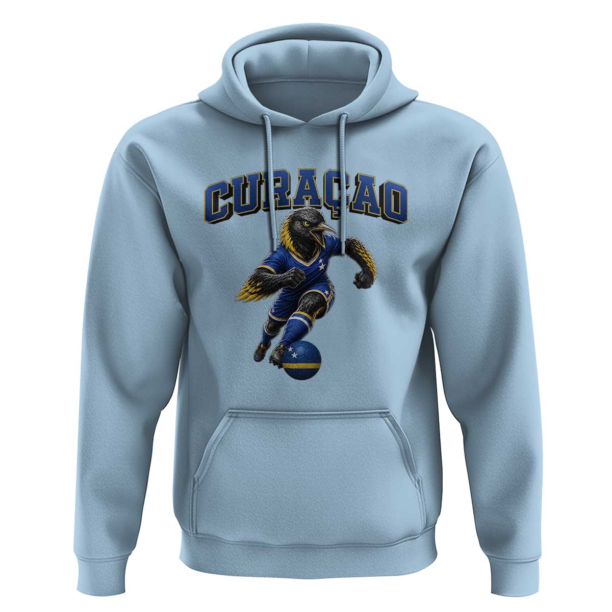 Funny Curacao Bird Soccer Lover Hoodie Caribbean Island Gift