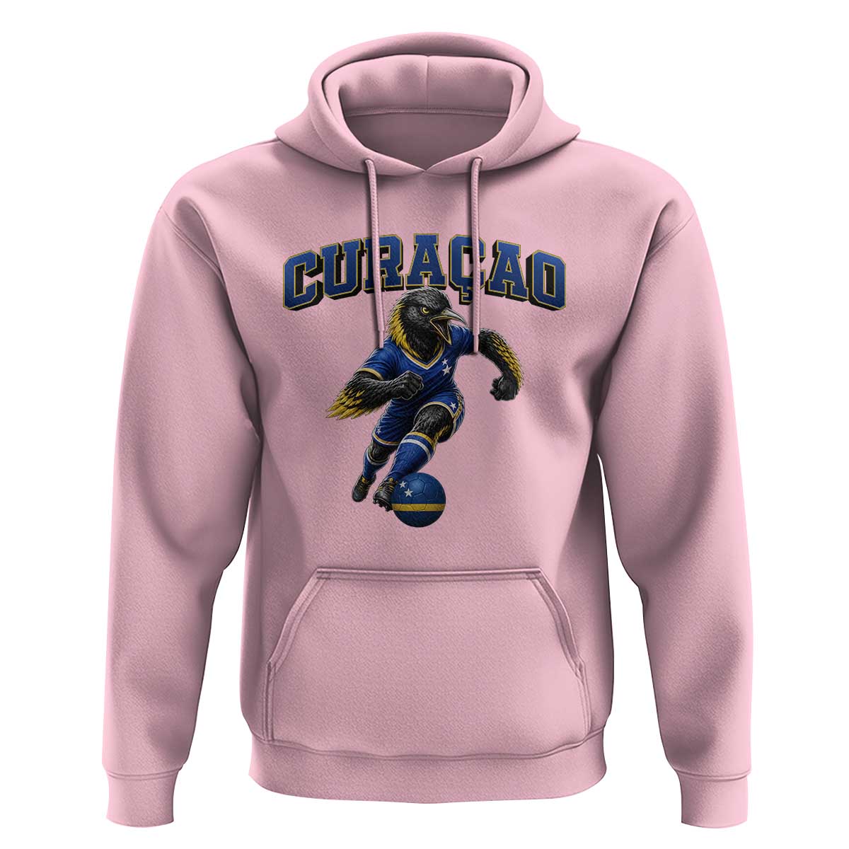 Funny Curacao Bird Soccer Lover Hoodie Caribbean Island Gift