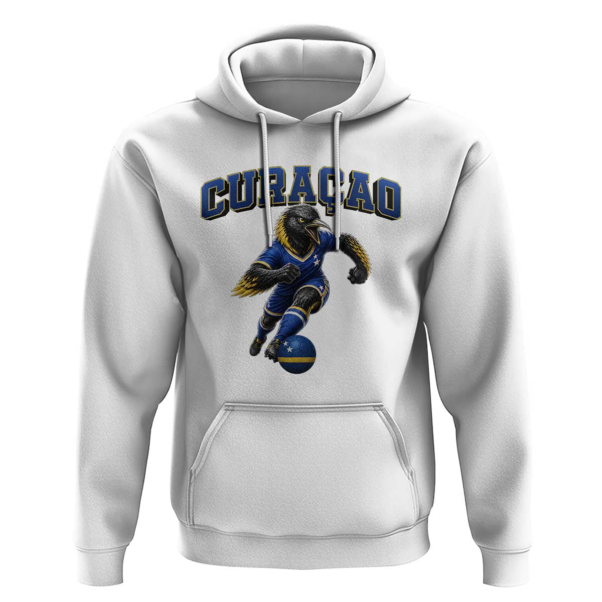 Funny Curacao Bird Soccer Lover Hoodie Caribbean Island Gift