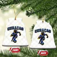 Funny Curacao Bird Soccer Lover Ceramic Ornament Caribbean Island Gift