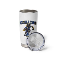 Funny Curacao Bird Soccer Lover Tumbler Cup Caribbean Island Gift