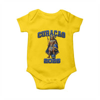 Curacao Warrior Football Fan Baby Onesie Proud Island Game Day Gift