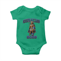 Curacao Warrior Football Fan Baby Onesie Proud Island Game Day Gift