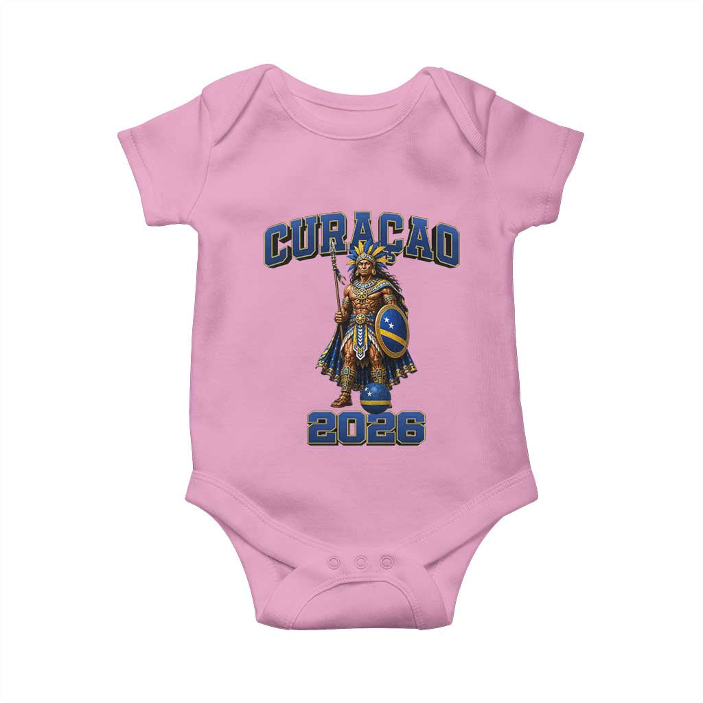 Curacao Warrior Football Fan Baby Onesie Proud Island Game Day Gift