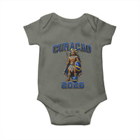 Curacao Warrior Football Fan Baby Onesie Proud Island Game Day Gift