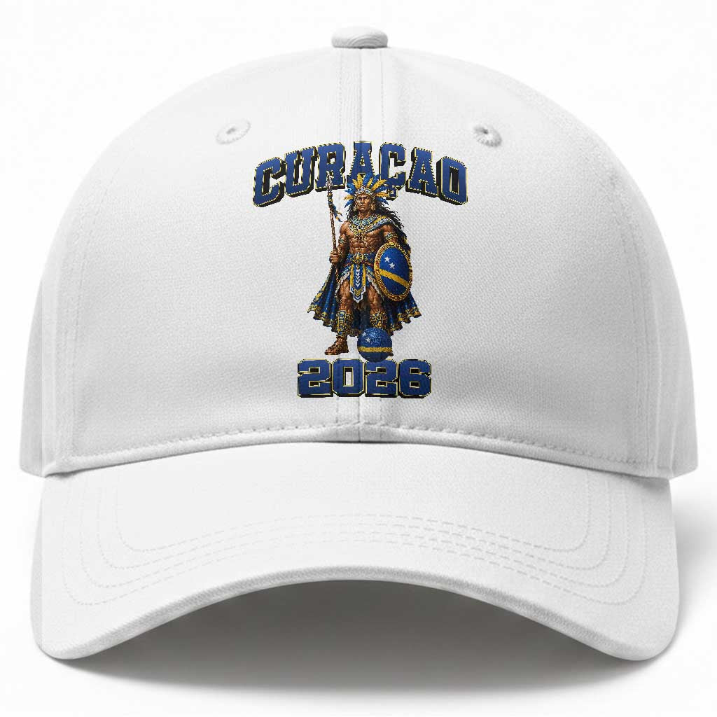 Curacao Warrior Football Fan Baseball Cap Proud Island Game Day Gift