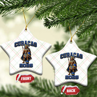 Curacao Warrior Football Fan Ceramic Ornament Proud Island Game Day Gift