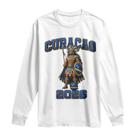 Curacao Warrior Football Fan Long Sleeve Shirt Proud Island Game Day Gift