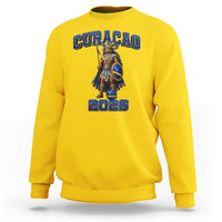 Curacao Warrior Football Fan Sweatshirt Proud Island Game Day Gift