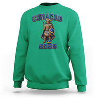 Curacao Warrior Football Fan Sweatshirt Proud Island Game Day Gift