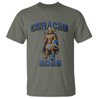 Curacao Warrior Football Fan T Shirt Proud Island Game Day Gift