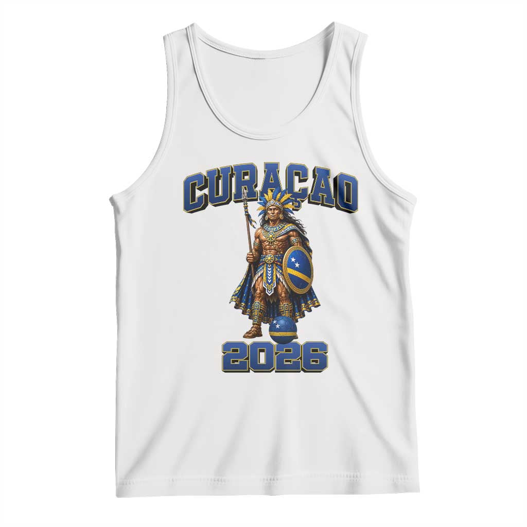 Curacao Warrior Football Fan Tank Top Proud Island Game Day Gift