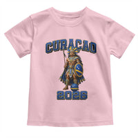 Curacao Warrior Football Fan Toddler T Shirt Proud Island Game Day Gift