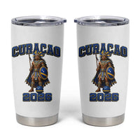 Curacao Warrior Football Fan Tumbler Cup Proud Island Game Day Gift