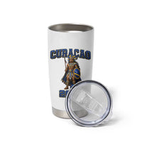 Curacao Warrior Football Fan Tumbler Cup Proud Island Game Day Gift