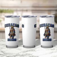 Curacao Warrior Football Fan Tumbler Cup Proud Island Game Day Gift
