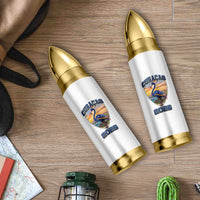 Funny Curacao Flamingo Soccer Lover Bullet Tumbler Caribbean Island Gift