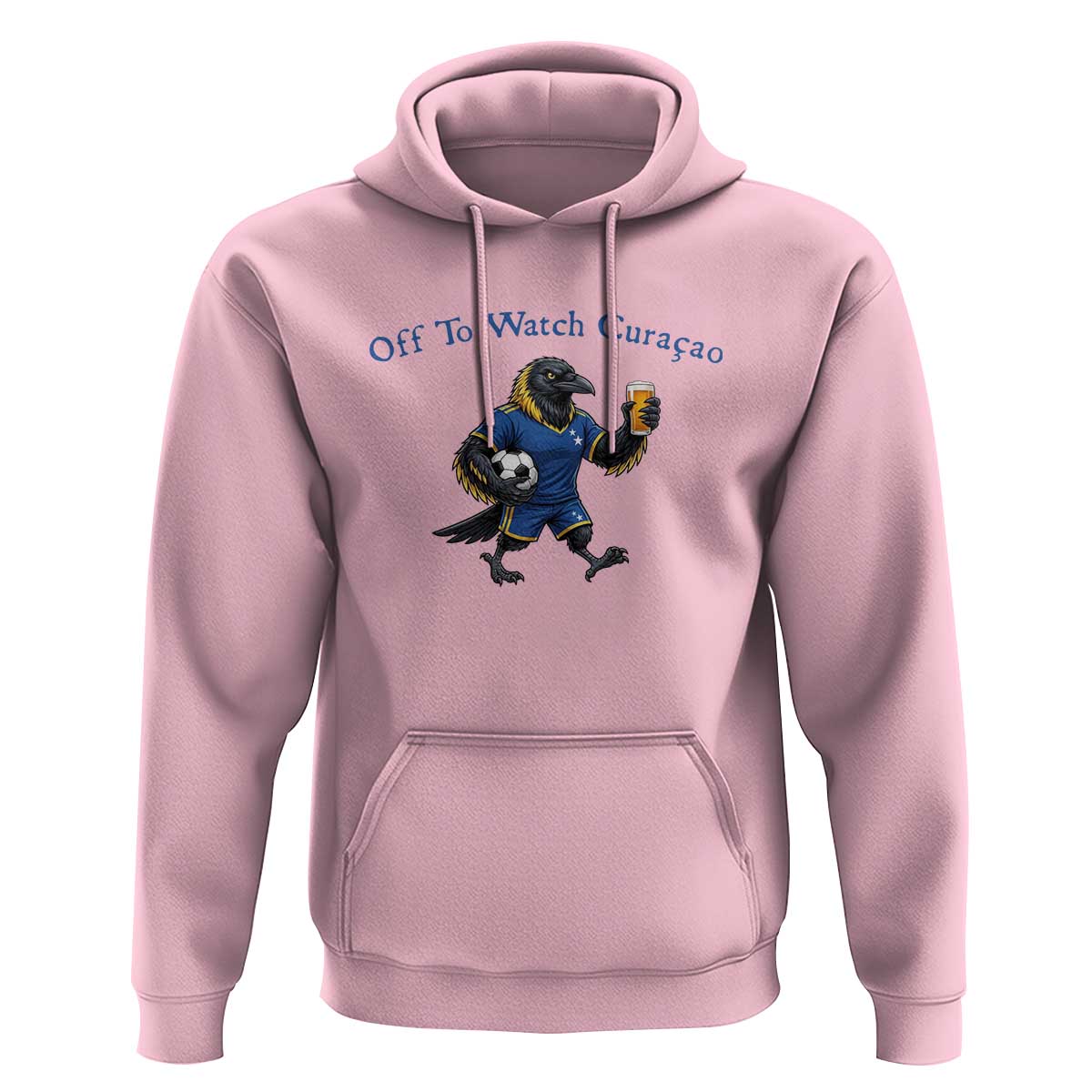 Funny Curacao Bird Soccer Fan Gift Hoodie Off To Watch Curaçao