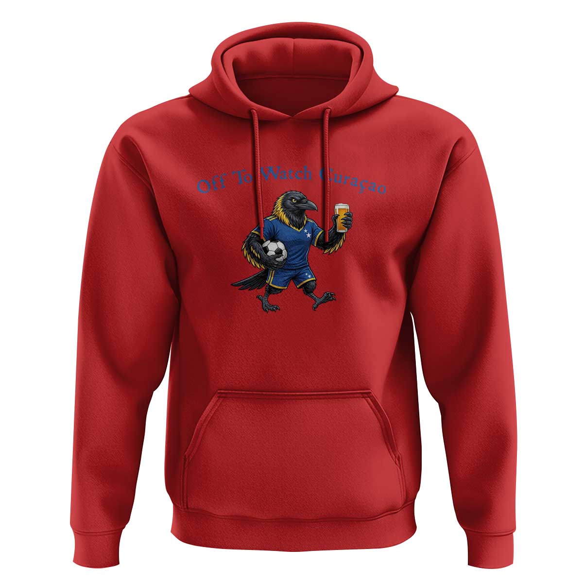 Funny Curacao Bird Soccer Fan Gift Hoodie Off To Watch Curaçao