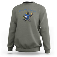 Funny Curacao Bird Soccer Fan Gift Sweatshirt Off To Watch Curaçao