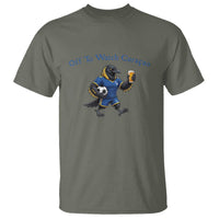 Funny Curacao Bird Soccer Fan Gift T Shirt Off To Watch Curaçao