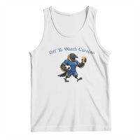 Funny Curacao Bird Soccer Fan Gift Tank Top Off To Watch Curaçao