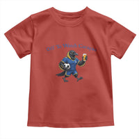 Funny Curacao Bird Soccer Fan Gift Toddler T Shirt Off To Watch Curaçao
