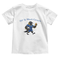 Funny Curacao Bird Soccer Fan Gift Toddler T Shirt Off To Watch Curaçao