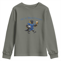 Funny Curacao Bird Soccer Fan Gift Youth Sweatshirt Off To Watch Curaçao