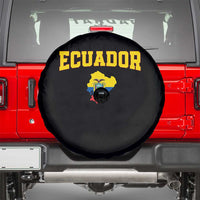 Proud Ecuadorian Map Spare Tire Cover Ecuador Roots Heritage Pride