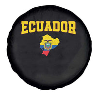 Proud Ecuadorian Map Spare Tire Cover Ecuador Roots Heritage Pride