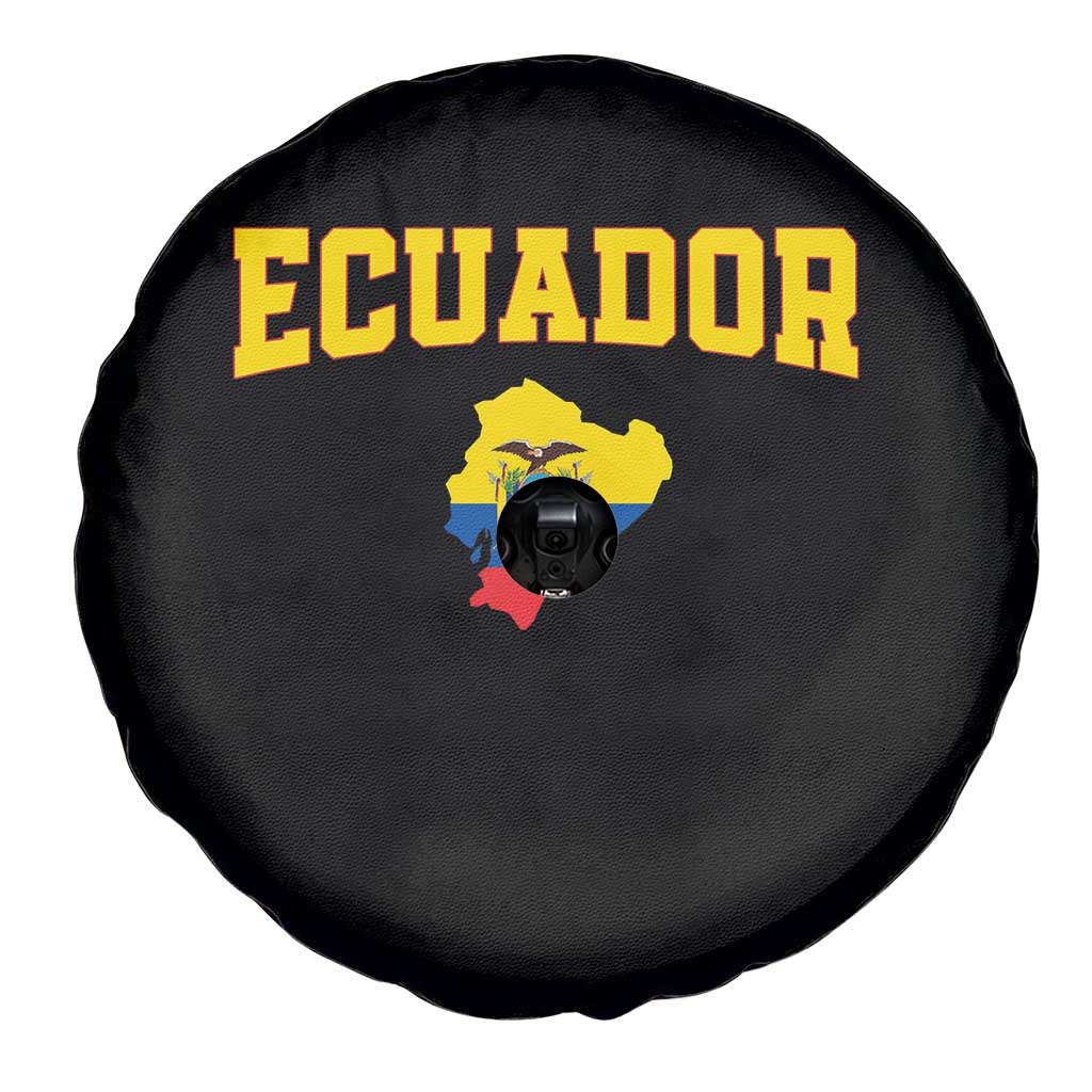 Proud Ecuadorian Map Spare Tire Cover Ecuador Roots Heritage Pride