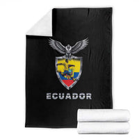 Ecuador Soccer Lover Throw Blanket Proud Ecuadorian Game Day Gift