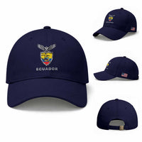 Ecuador Soccer Lover Baseball Cap Proud Ecuadorian Game Day Gift