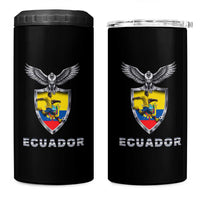 Ecuador Soccer Lover 4 in 1 Can Cooler Tumbler Proud Ecuadorian Game Day Gift