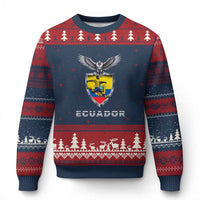 Ecuador Soccer Lover Ugly Christmas Sweater Proud Ecuadorian Game Day Gift