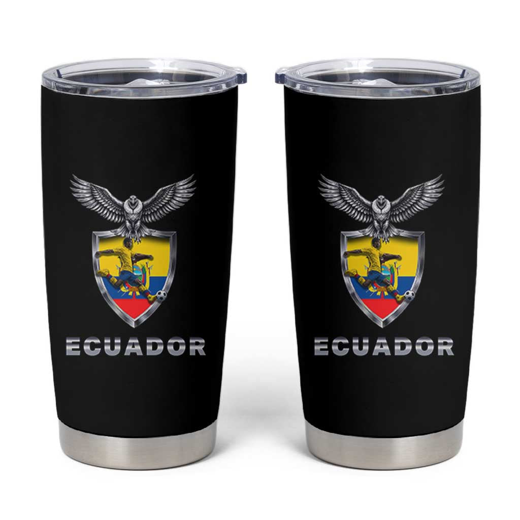 Ecuador Soccer Lover Tumbler Cup Proud Ecuadorian Game Day Gift