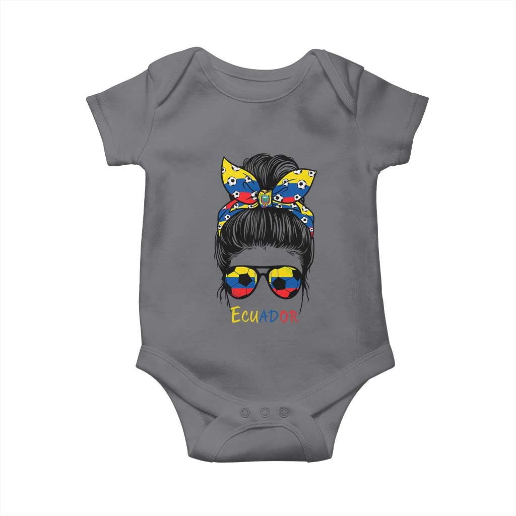 Ecuador Soccer Baby Onesie Chica Ecuatoriana Pride Game Day Gift