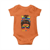 Ecuador Soccer Baby Onesie Chica Ecuatoriana Pride Game Day Gift