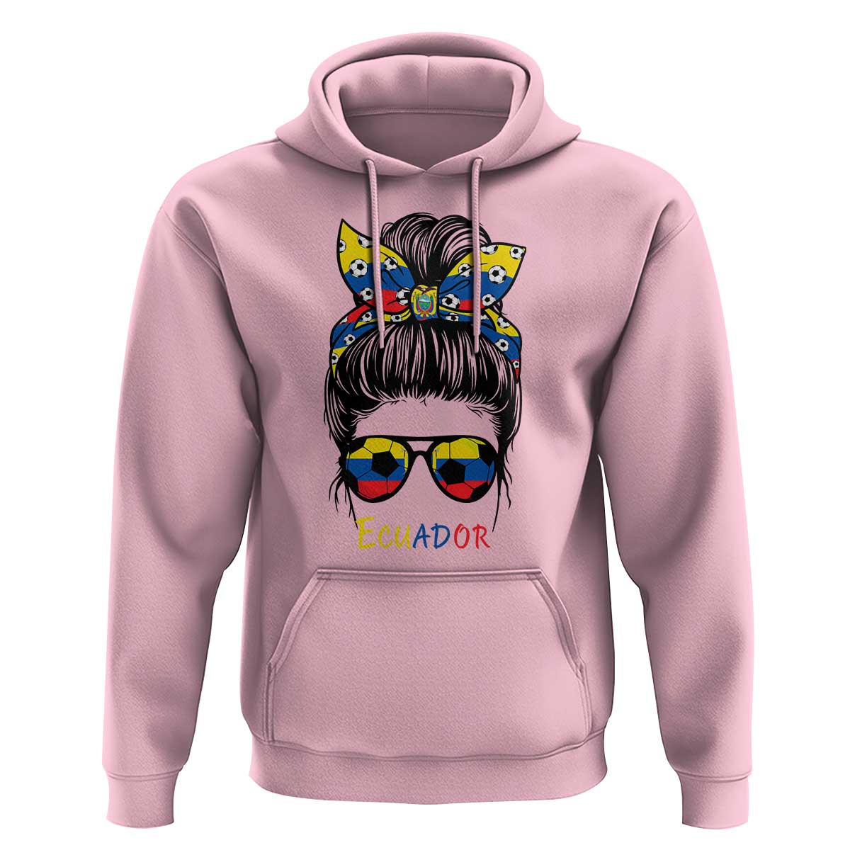 Ecuador Soccer Hoodie Chica Ecuatoriana Pride Game Day Gift