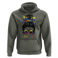 Ecuador Soccer Hoodie Chica Ecuatoriana Pride Game Day Gift