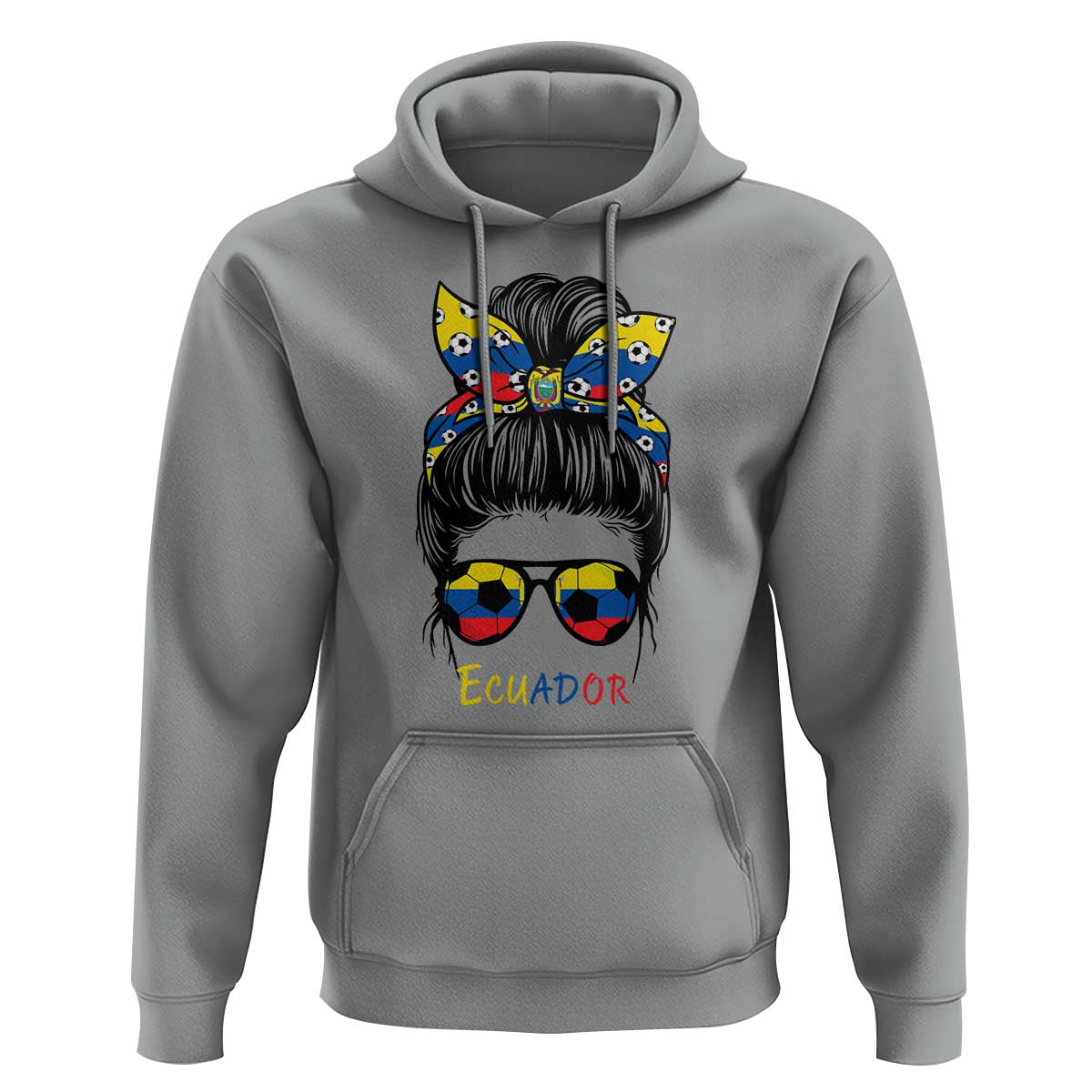 Ecuador Soccer Hoodie Chica Ecuatoriana Pride Game Day Gift