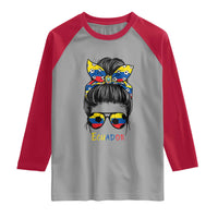 Ecuador Soccer Raglan Shirt Chica Ecuatoriana Pride Game Day Gift