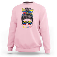 Ecuador Soccer Sweatshirt Chica Ecuatoriana Pride Game Day Gift